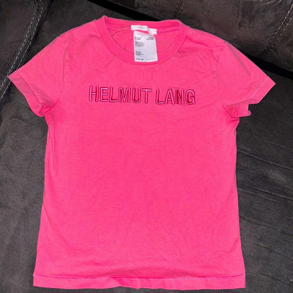 HELMET LANG T SHIRT X-SMALL